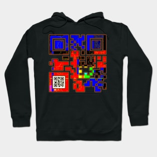 Confidence QR Code Hoodie